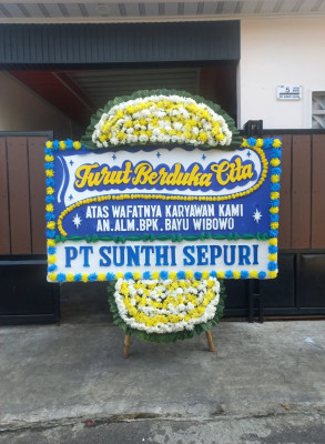 Papan Bunga Duka di Mattoangin